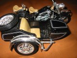 Jouet ancien miniature - SIDE CAR POLYSTIL R75 RUSSIE CIVILE